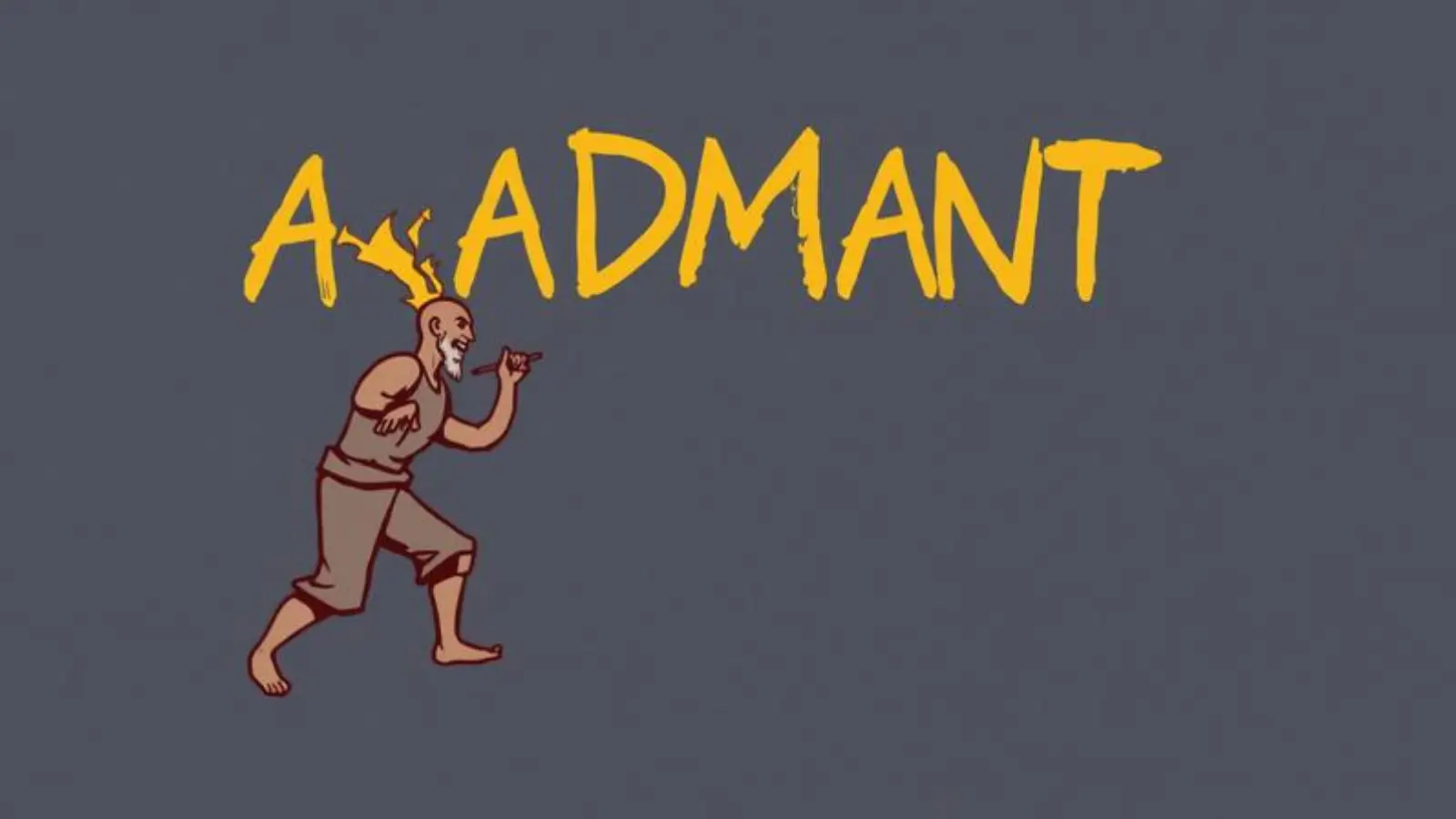 adamant antonym